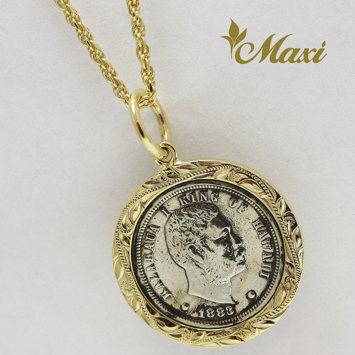 ハワイ王国 カウアイドル硬貨 アンティーク