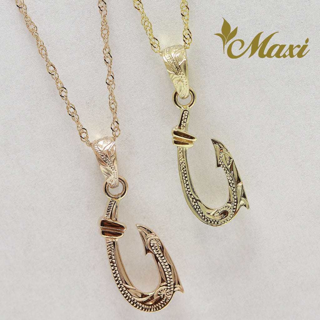 14K Gold Pendant ゴールドペンダント（14金） – Maxi Hawaiian 