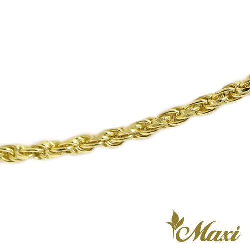 [14K Gold] 1.5mm Rope Chain　ゴールド　ゴールドチェーン　ロープチェーン