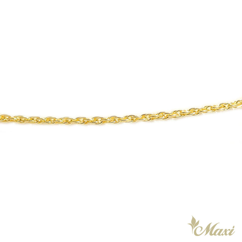 [Gold Plated Silver] Rope Chain 1mm (RC1-C)