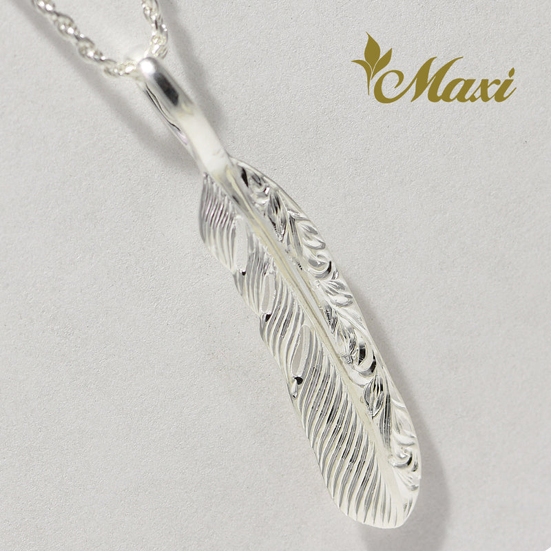 [Silver 925] Feather Pendant Small (P1184)