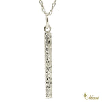 [Silver 925] Petite bar Pendant - 2mm [Made to Order] (P0960SS)