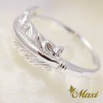 [Silver 925] Feather Ring  [Made to order] (R0650SS)