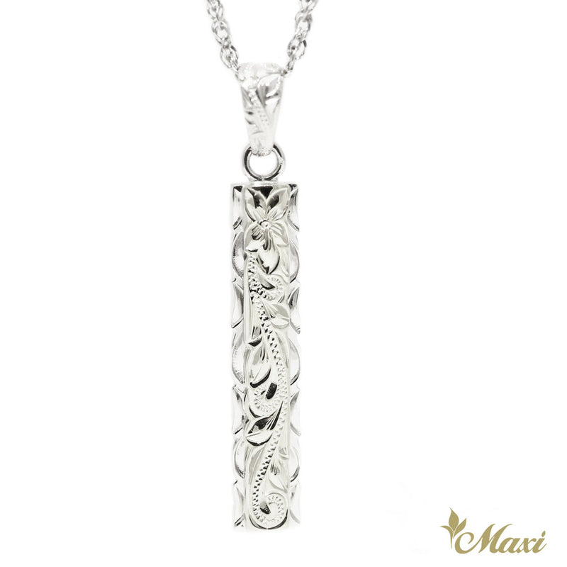 [Silver 925] Double Layer Bar Pendant *Made-to-order* (P1144)