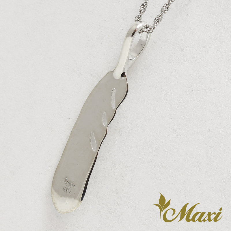 [14K Gold] Feather Pendant Small *Made-to-order* (P1184)