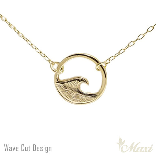 [14K Gold] Nalu Round Necklace *Made-to-order*(TRDSP)Newest