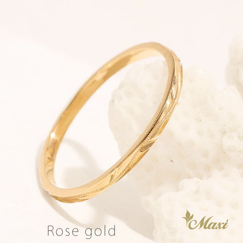 [14K Gold] 1.2mm width ring [Made to Order] (TRD1.2mm)