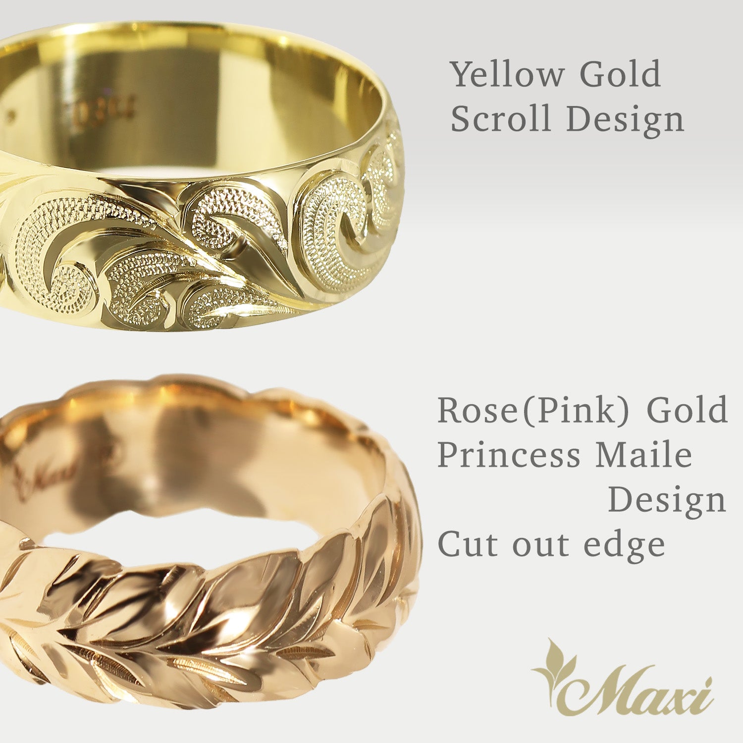 Hawaiianジュエリー　リングフレーム① ハワイアンジュエリー インフィニティ リング - PUA ALLY(プアアリ)