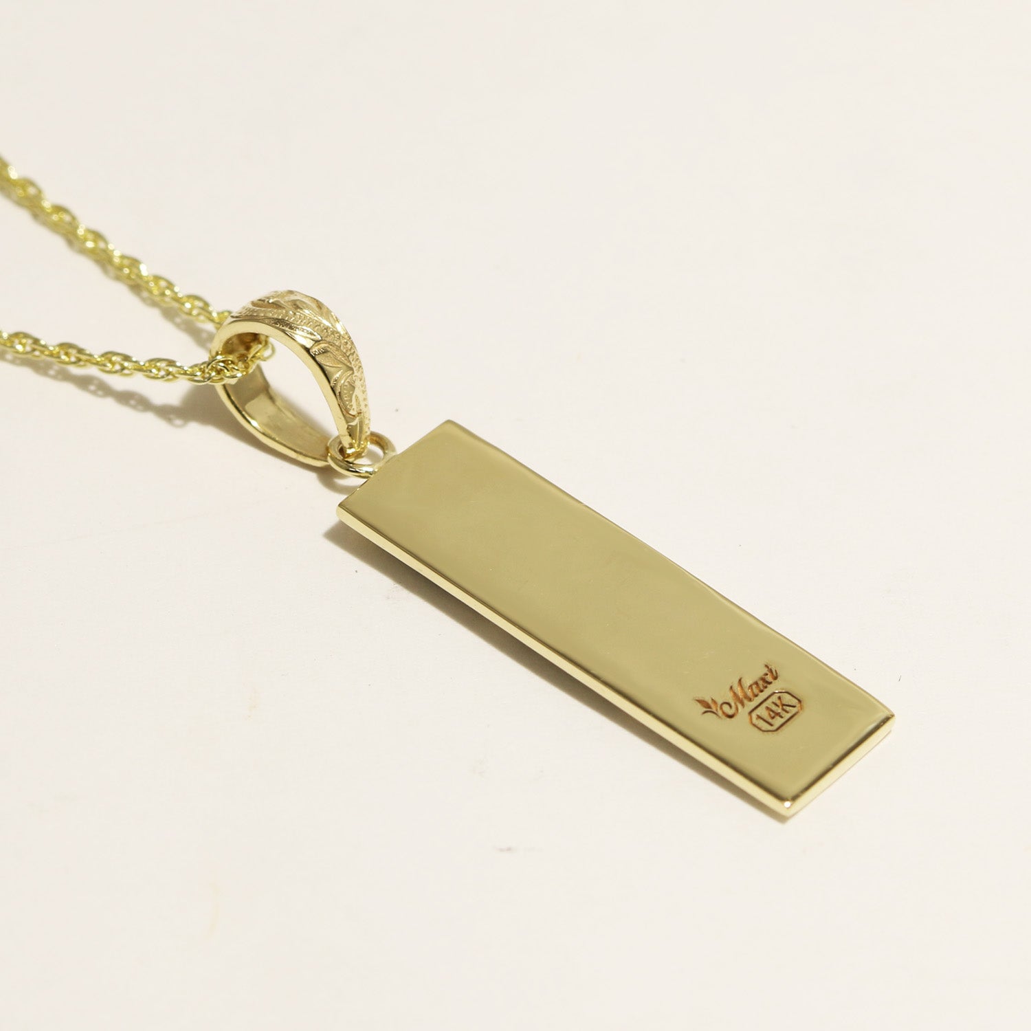 Hawaiian Quilt Pendant-Honu,Naupaka,Kukui [14K/18K Gold]