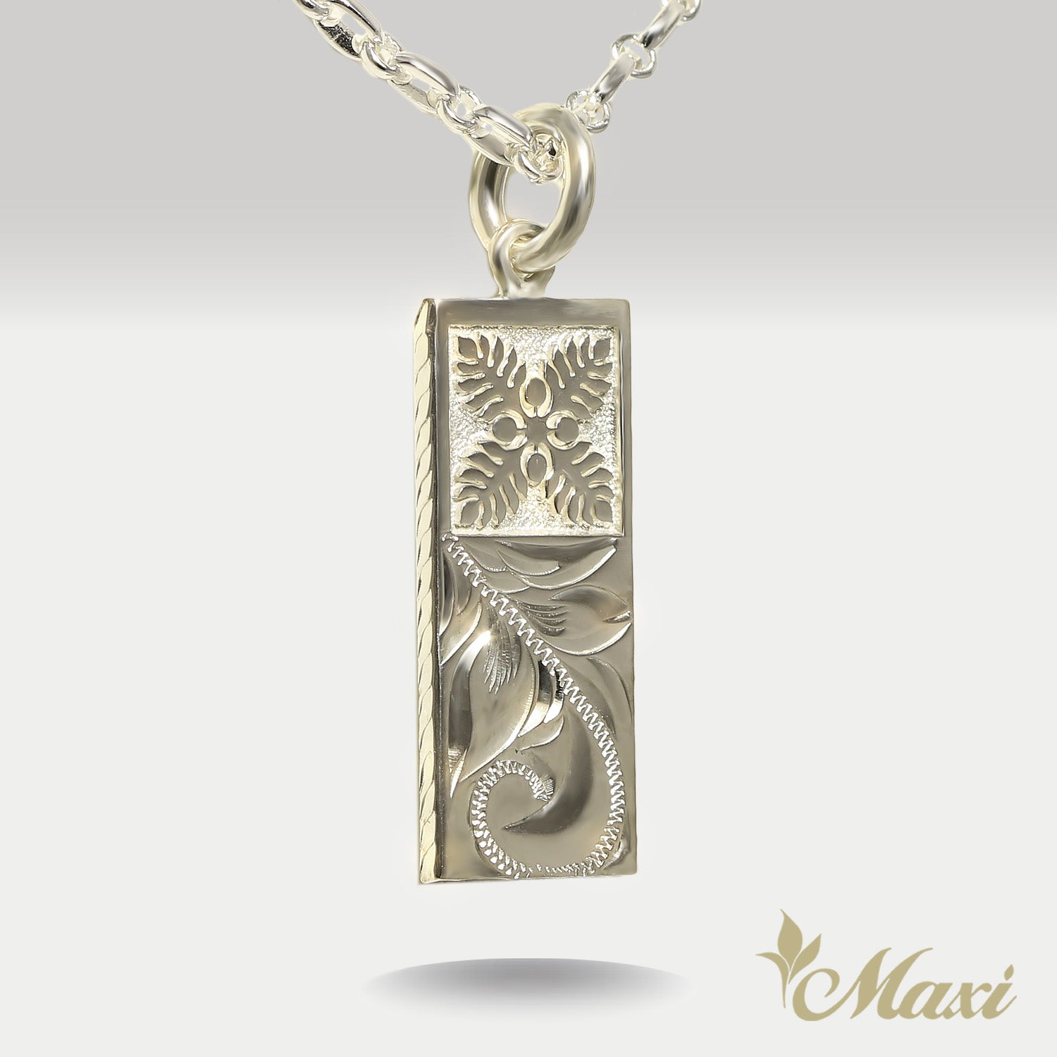 Sterling Silver Pendant – Maxi Hawaiian Jewelry マキシ ハワイアン