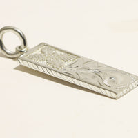 Hawaiian Quilt Pendant-Kukui Tree [Silver 925]