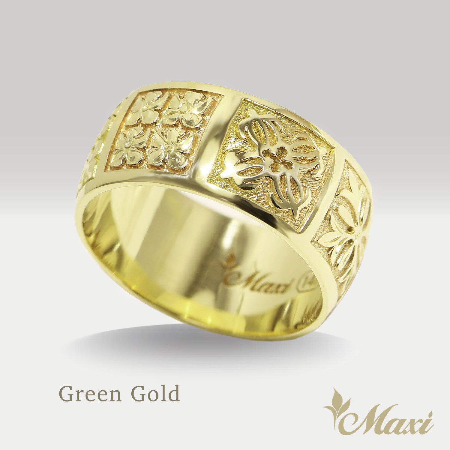 Hawaiian Quilt Ring [14K/18K Gold]