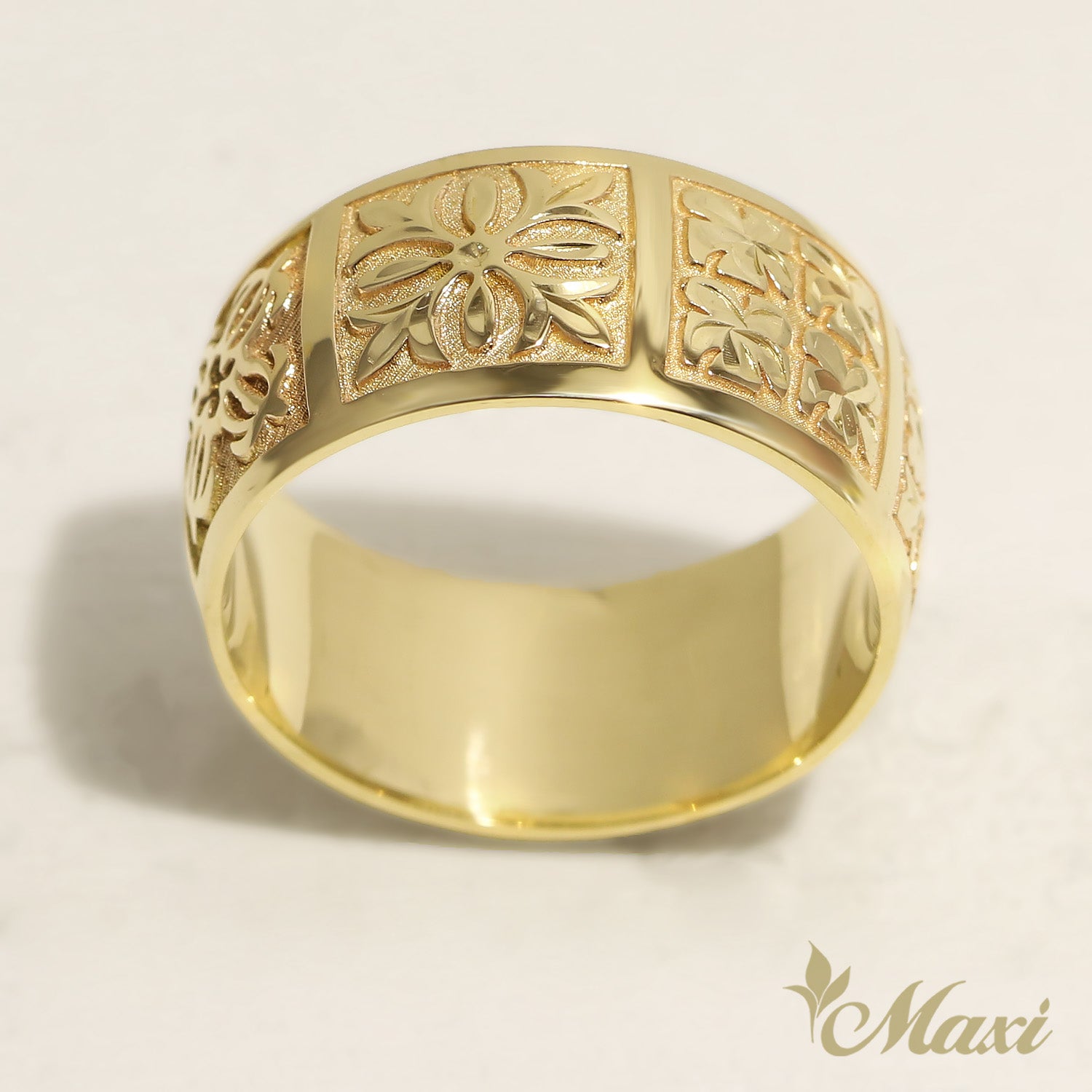 Hawaiian Quilt Ring [14K/18K Gold]
