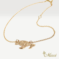 Honu_Hawaiian Sea Turtle Bracelet [14K Gold]