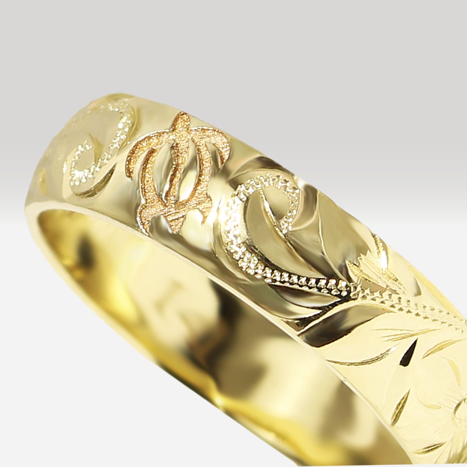 5mm Honu_Hawaiian Sea Turtle Ring [14K/18K Gold/Platinum]