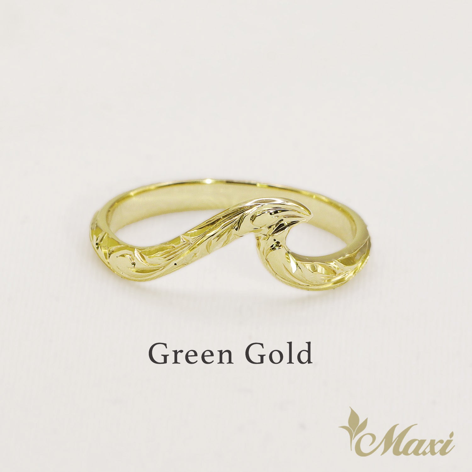 Small Nalu Wave Ring [14K/18K Gold]