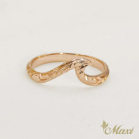 Small Nalu Wave Ring [14K/18K Gold]