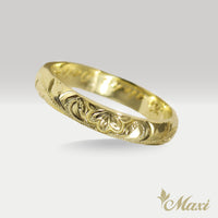 3mm Naupaka Ring [14K/18K Gold/Platinum]