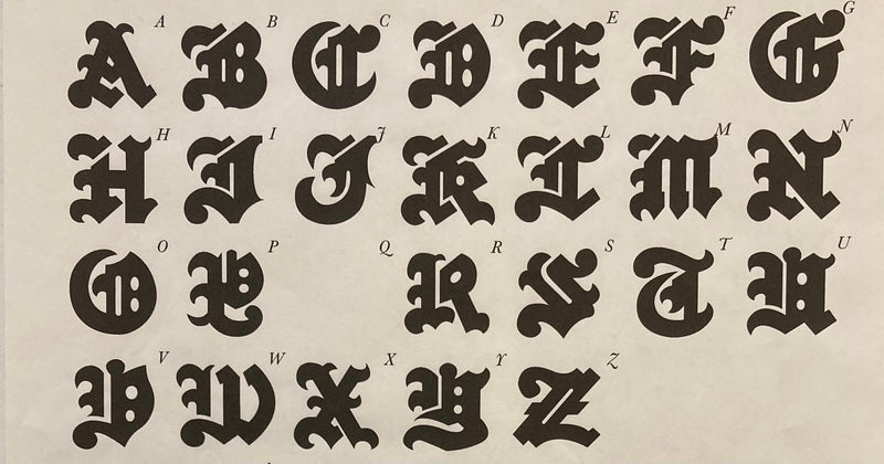 [Silver 925] Initial Bar Pendant-10mm Width-Hawaiian Design [Made to Order]