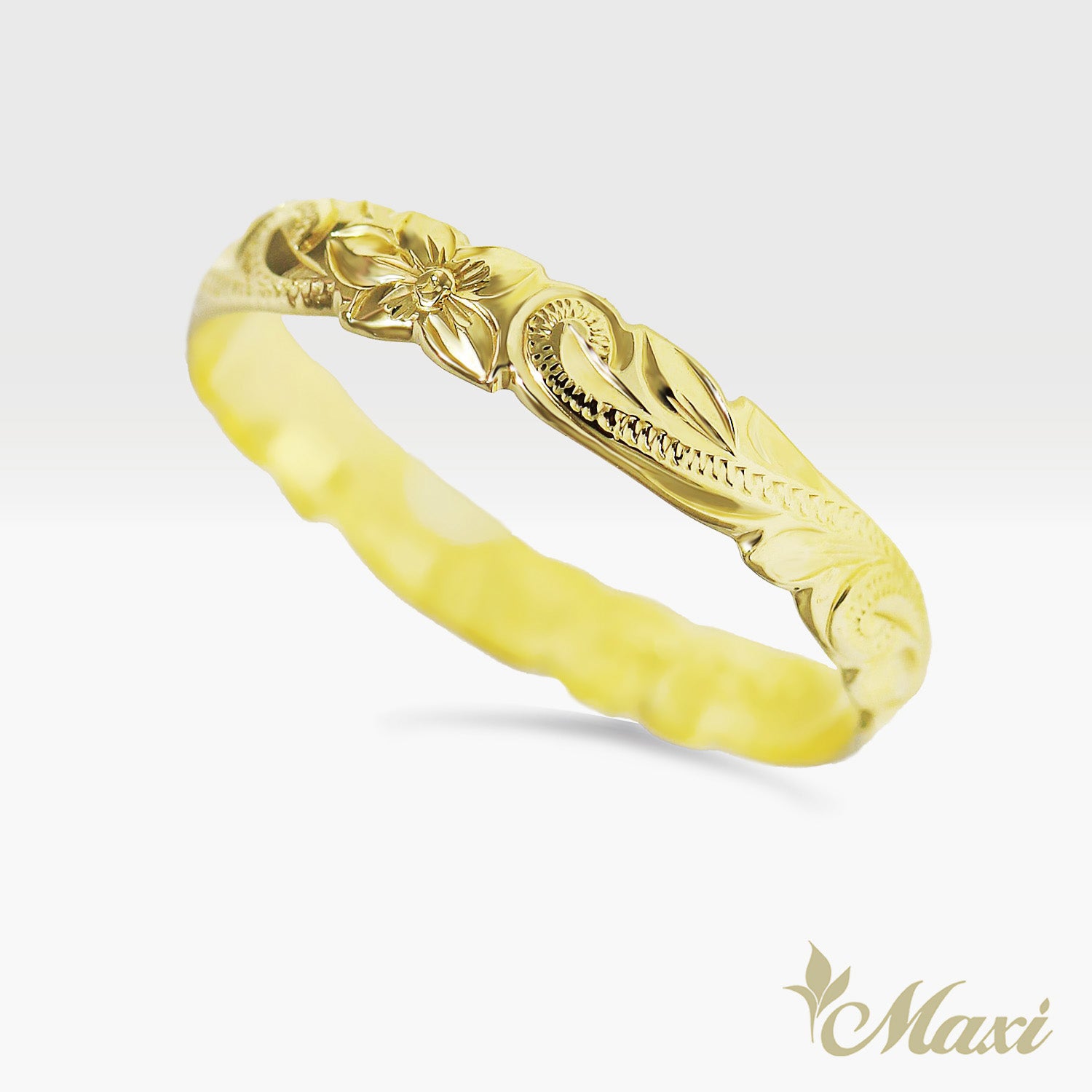 Gold Ring ゴールドリング – Maxi Hawaiian Jewelry マキシ ハワイアン