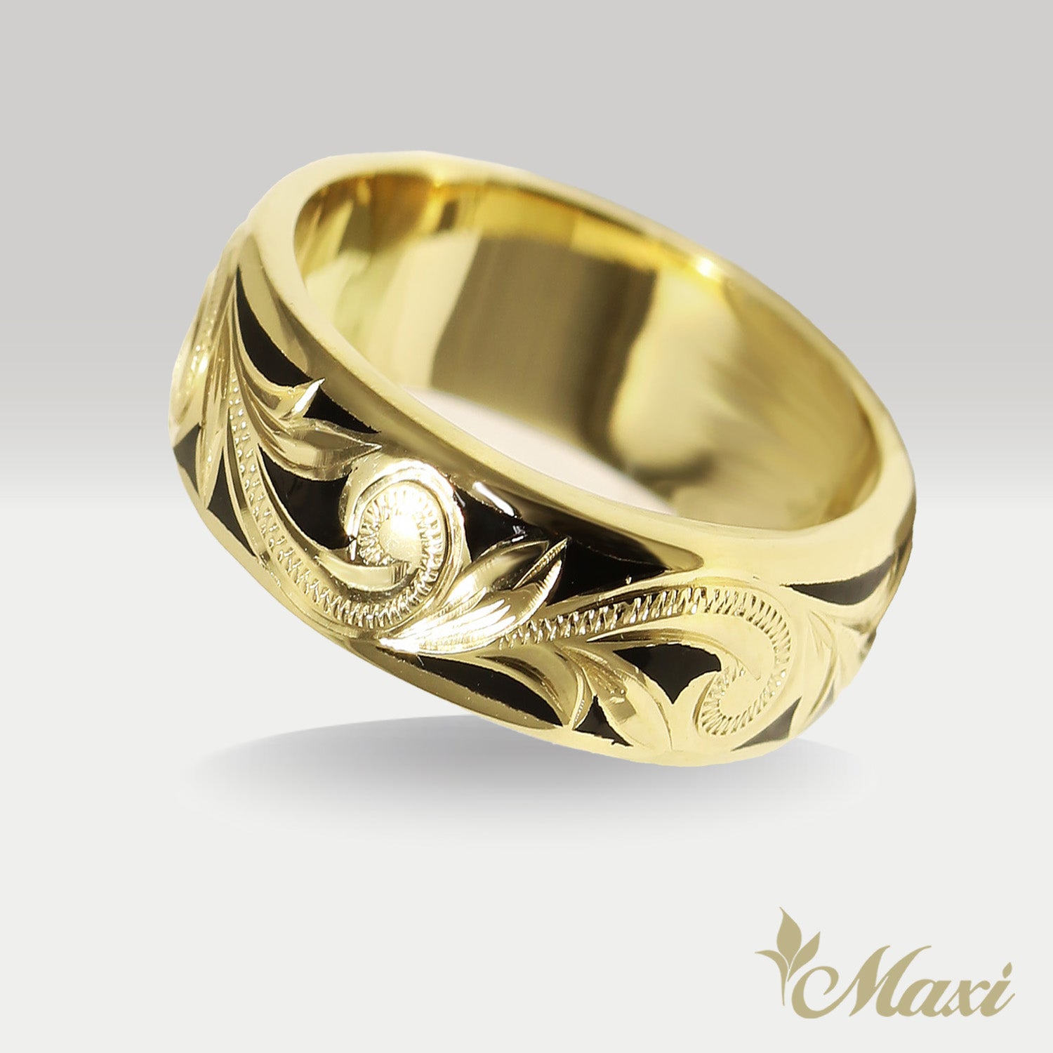 8mm Width Ring (8mm幅リング) – Maxi Hawaiian Jewelry マキシ