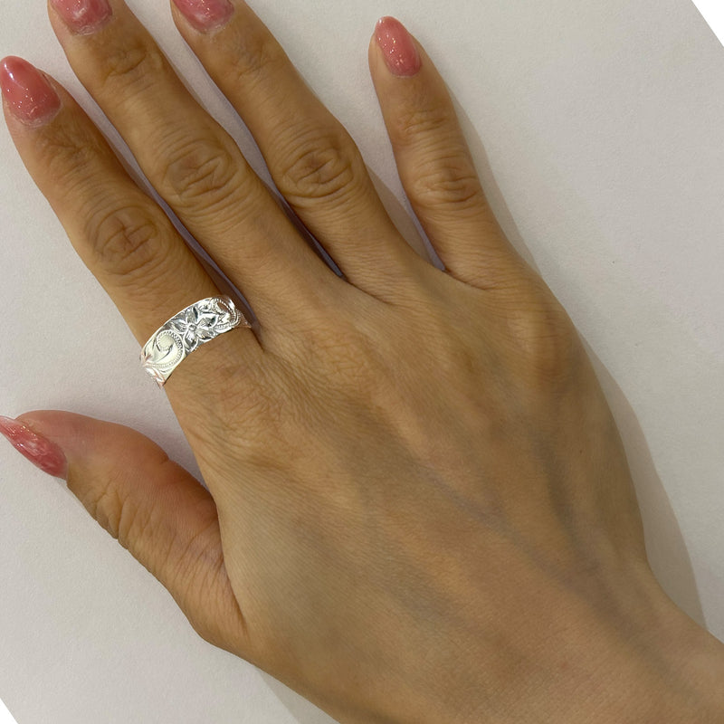 6mm Width Flat Ring [Silver 925]