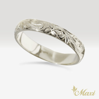 3mm/4mm Lightweight Hawaiian Ring [14K Gold] – Maxi Hawaiian