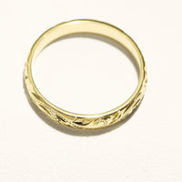 3mm/4mm Lightweight Hawaiian Ring [10K Gold]