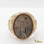 [14K/18K] King Kamehameha Coin Ring [Made to Order] (R0750)