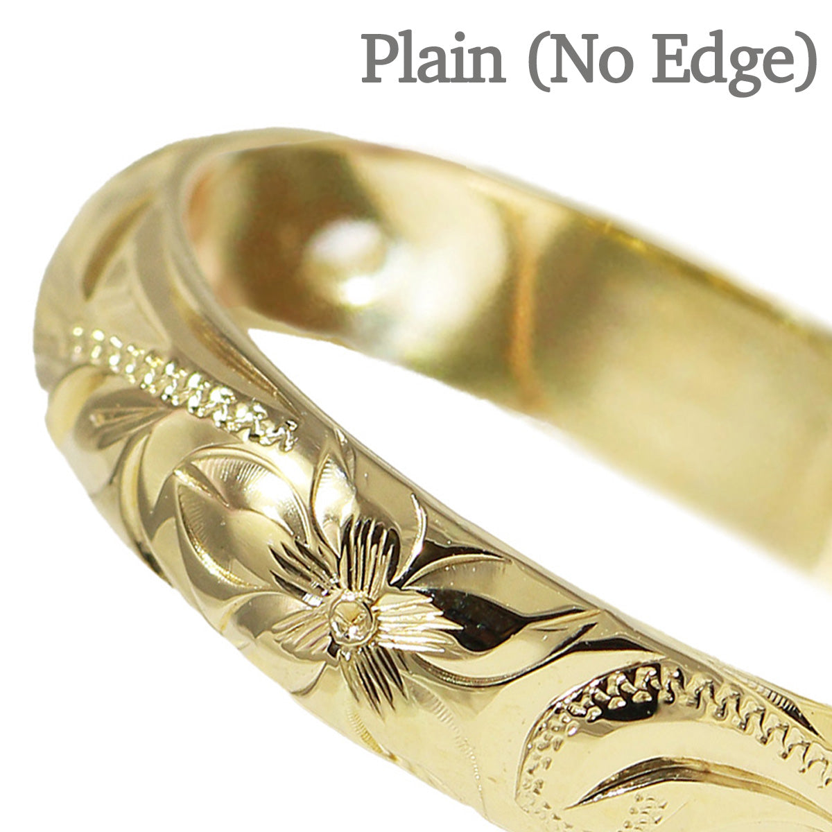 4mm Custom Hawaiian Ring [14K/18K Gold/Platinum] – Maxi Hawaiian