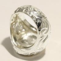 Initial Signet Ring_Round [Silver 925/14K Gold]