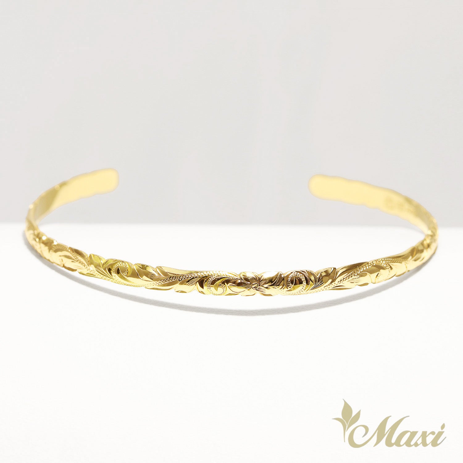 フィリップリカード　ハワイアンジュエリー　ブレスレット　イエローゴールド14K 14K Gold Bracelet ゴールドブレスレット（14金） – Maxi Hawaiian