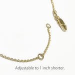 [14K Gold] 3mm x 25mm Petite ID Bracelet/Anklet(ID-S)　14金　3mm　ブレスレット