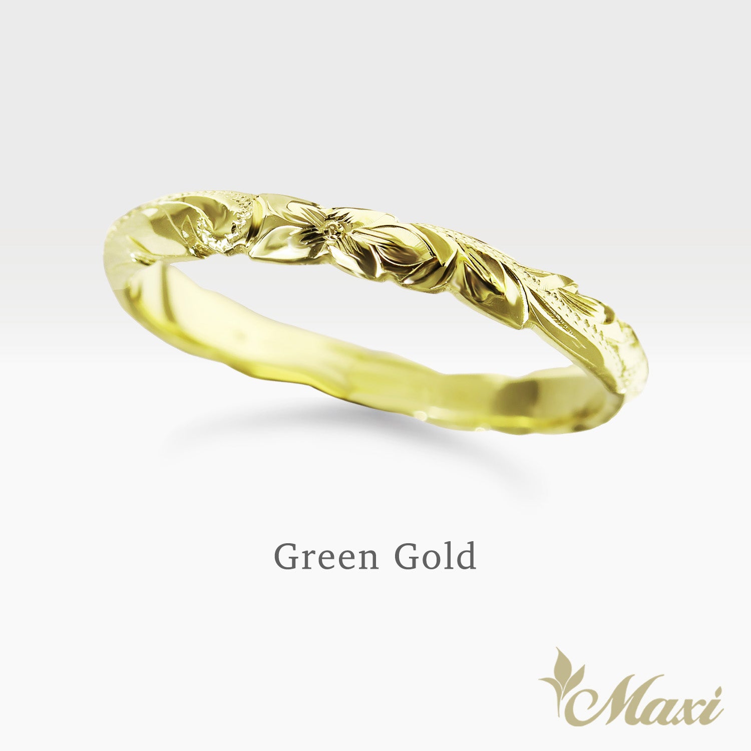 2.5mm Barrel-Shaped Hawaiian Ring_Cut Out Edge [14K/18K Gold/Platinum]