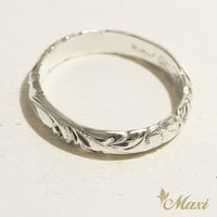 4mm Barrel Ring_Cut Out Edge [Silver 925]