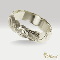 6mm Barrel Ring_Cut Out Edge [14K/18K Gold/Platinum]