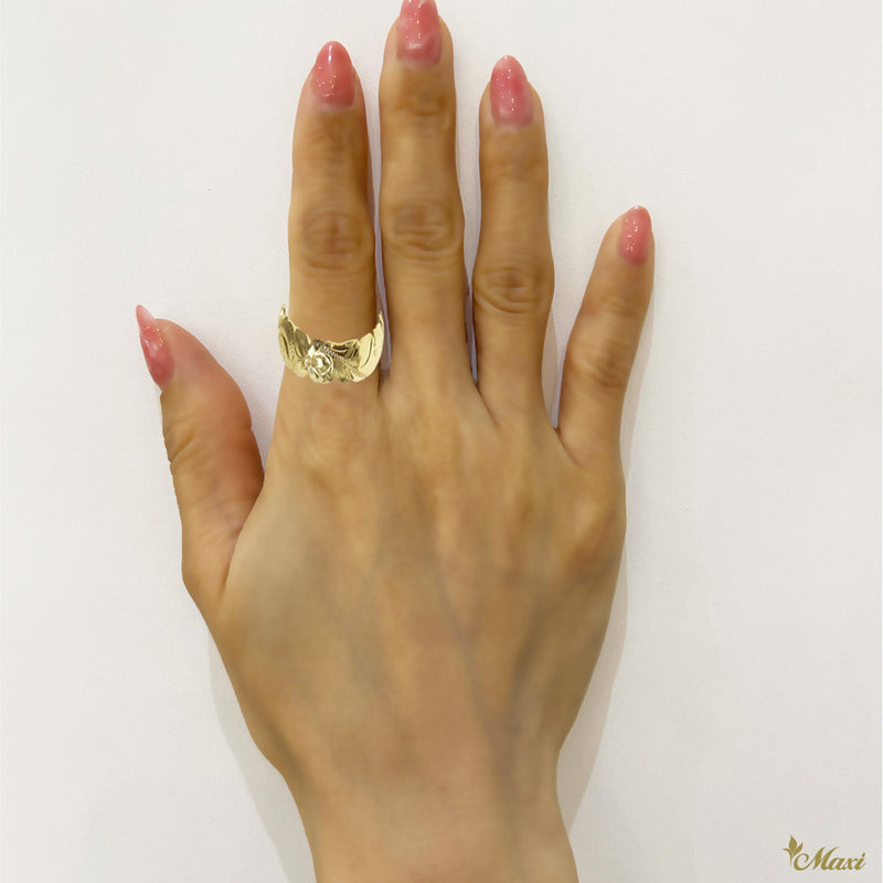 8mm Barrel Ring_Cut Out Edge [14K/18K Gold/Platinum]