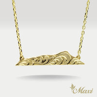 Diamond Head Necklace Large [14K Gold]