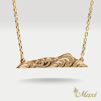 Diamond Head Necklace Large [14K Gold]