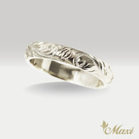 4mm Honu_Hawaiian Sea Turtle Ring [14K/18K Gold/Platinum]