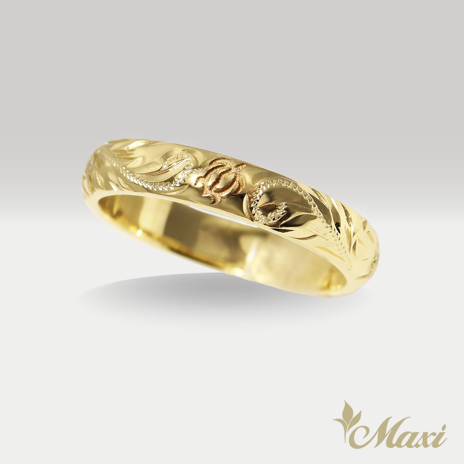 Hawaiianジュエリー　リングフレーム① 3mm Width Ring (3mm幅リング) – Maxi Hawaiian Jewelry マキシ