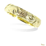 [14K/18K Gold]  4mm Honu (Hawaiian sea turtle) Ring *Made to Order*
