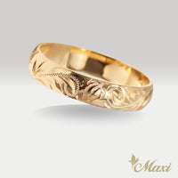 4mm Honu_Hawaiian Sea Turtle Ring [14K/18K Gold/Platinum]