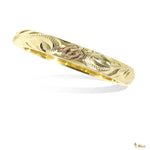 [14K/18K Gold]  3mm Honu (Hawaiian sea turtle) Ring *Made to Order*