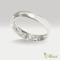 4mm Inner Engraved Ring [Silver 925]