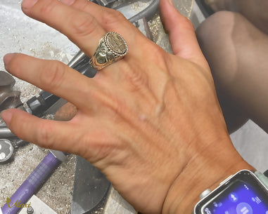 King Kamehameha Coin Ring [Silver 925] – Maxi Hawaiian Jewelry