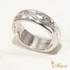White Enamel 6mm Ring [Silver 925]