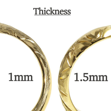 5mm Custom Hawaiian Ring [14K/18K Gold/Platinum] – Maxi Hawaiian