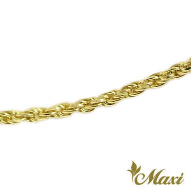 1.5mm Rope Chain [14K Gold] – Maxi Hawaiian Jewelry マキシ