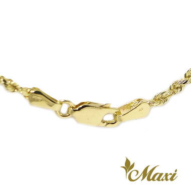 2mm Rope Chain [14K Gold] – Maxi Hawaiian Jewelry マキシ